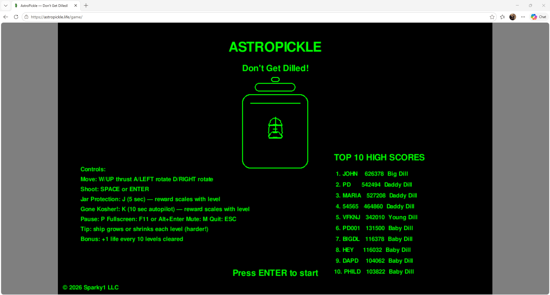 AstroPickle — A Small Indie Game With AI-Made Artwork