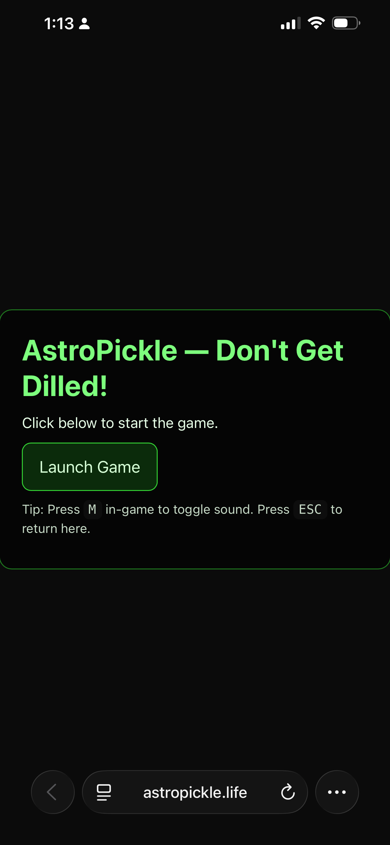 AstroPickle — A Small Indie Game With AI-Made Artwork screenshot 4