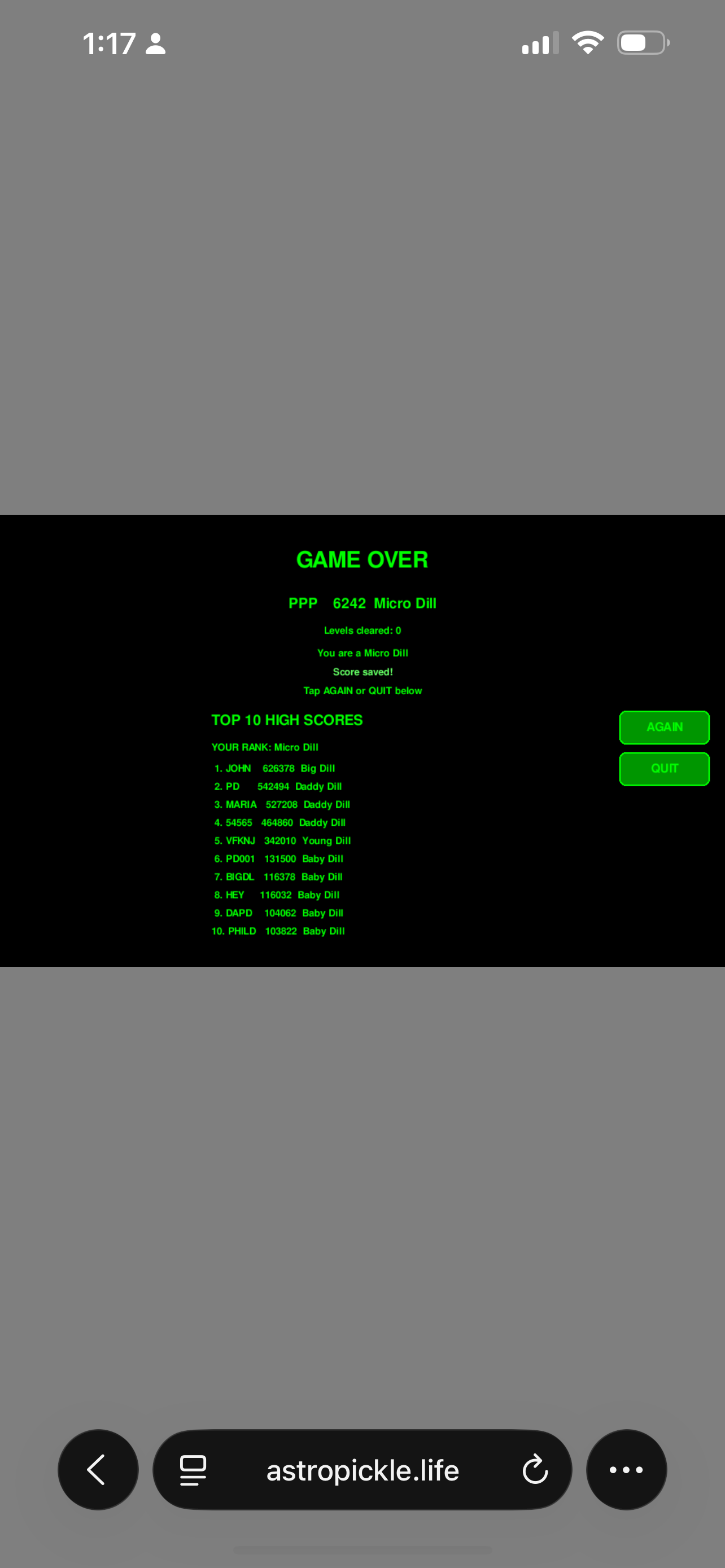 AstroPickle — A Small Indie Game With AI-Made Artwork screenshot 10